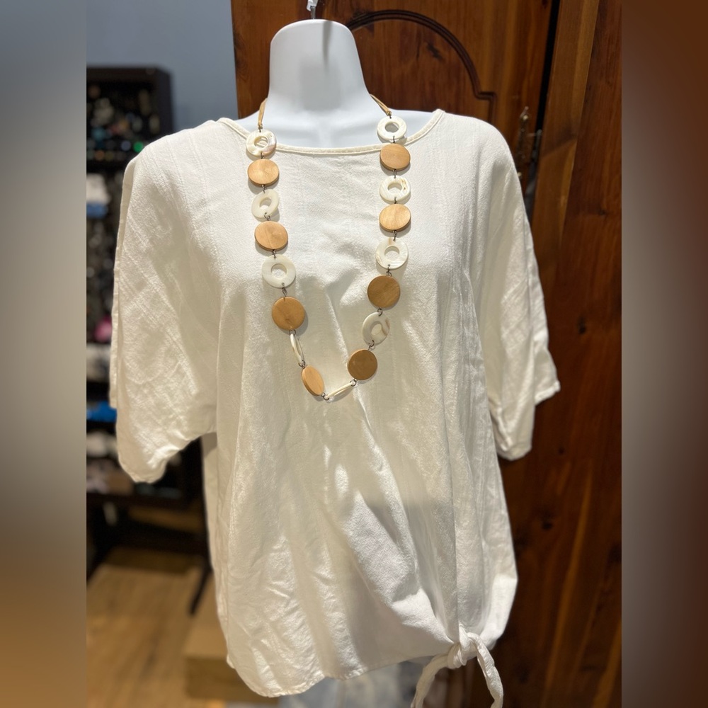 Oversized light shirt